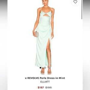REVOLVE Perle Dress in Mint